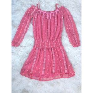 Free People Juliet Off Shoulder Mini Dress